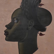 Painting Mujer Negra from Maruja Mallo in the museum Maca - Museo de Arte Contemporáneo de Alicante